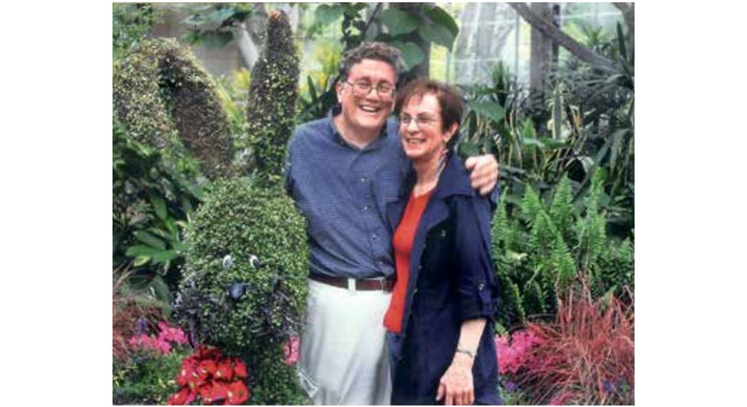 Bob Kay and his wife.
                  