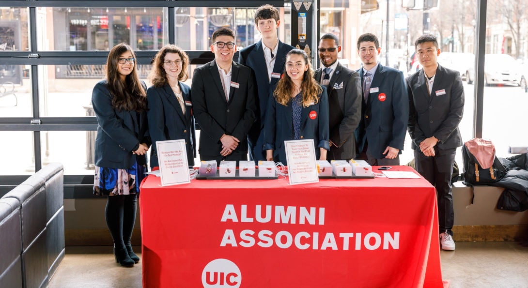 Alumni Association with Student Ambassadors