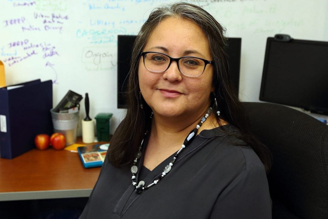 Cynthia Soto, director of UIC's Native American Support Program