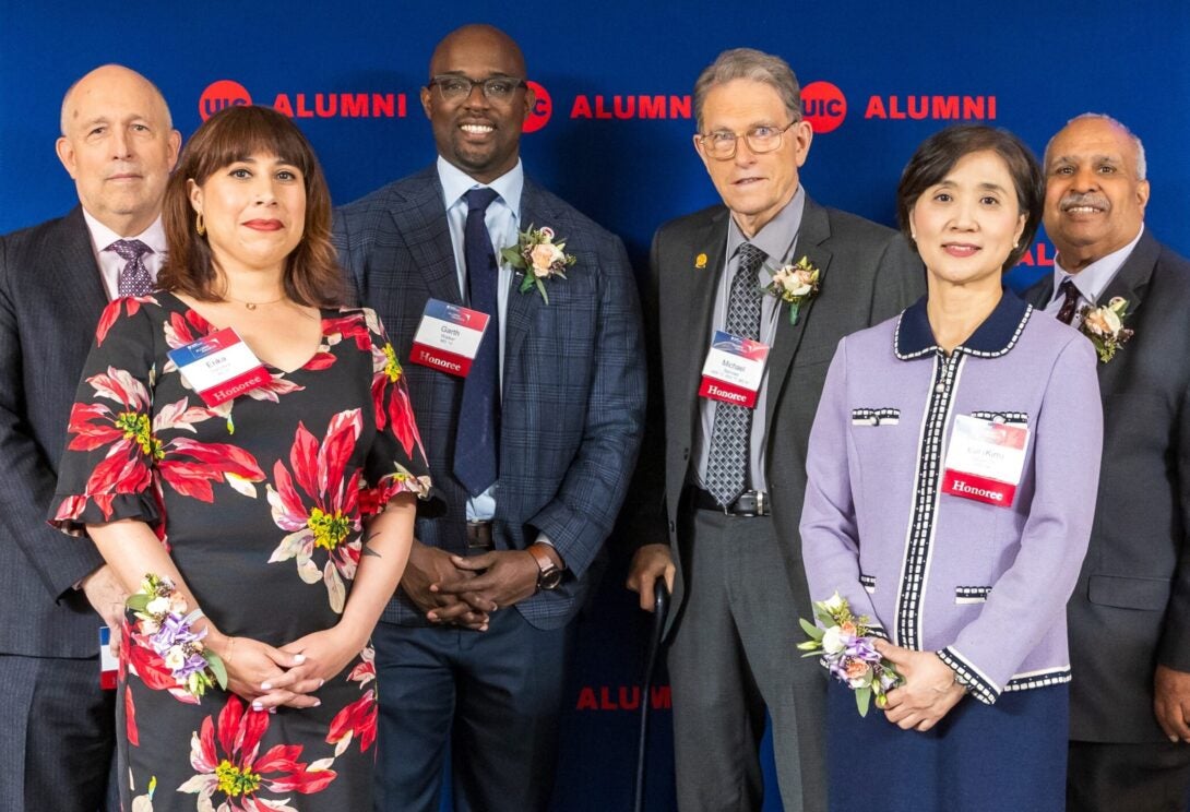 Group photo of 2024 Alumni Award recipients.